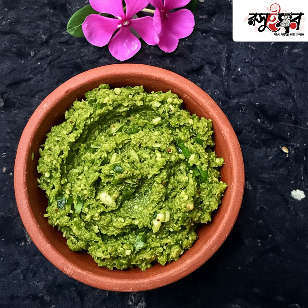 কাঁচা মরিচ ভর্তা